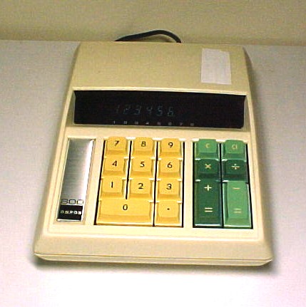 OMRON desktop calculator